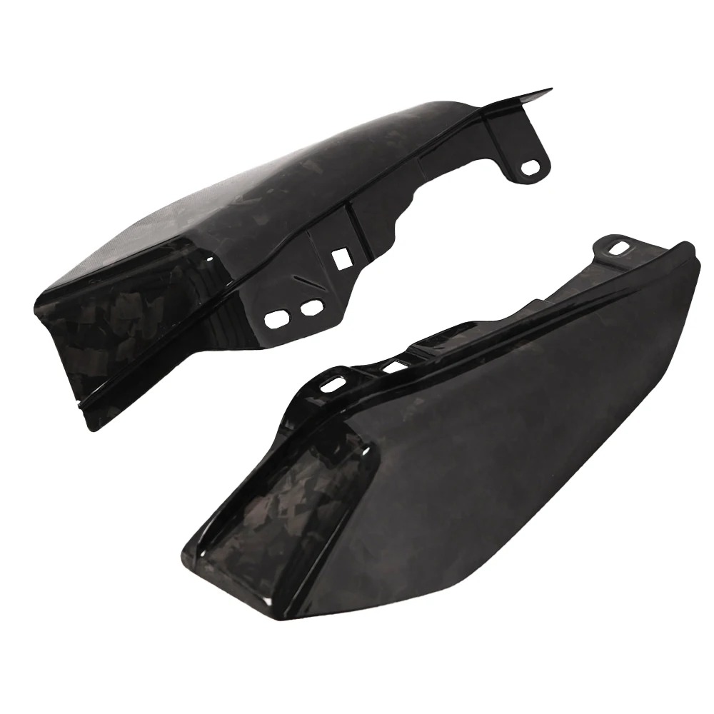 New Forged Carbon Fiber Head Shield and Air Deflector with 12-Month Warranty for 09-23 Street Glide FLHT FLHR FLTRU FLTRX